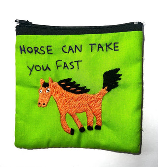 "Chalee" Hand Embroidered Pouches by Hmong Youth in Laos