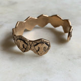 Mimosa Handcrafted - Lion Cuff Bracelet Bronze