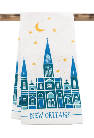 Kitchen Towel - Nighttime in NOLA