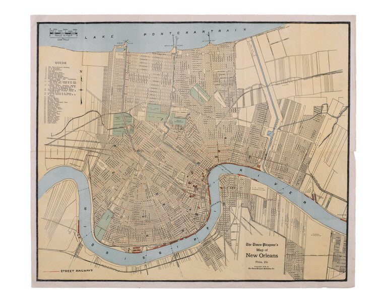 Maps from the Historic New Orleans Collection