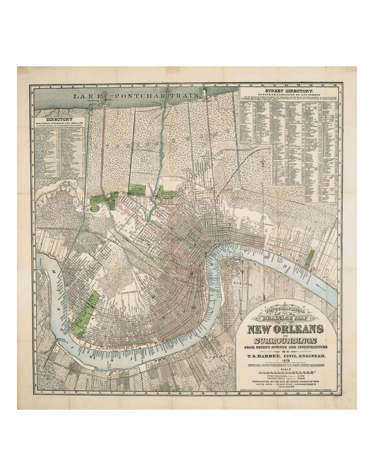 Maps from the Historic New Orleans Collection