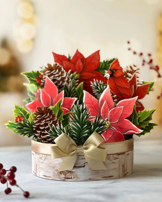 BIRCH POINSETTIA from FRESHCUT PAPER