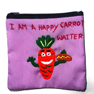 "Chalee" Hand Embroidered Pouches by Hmong Youth in Laos