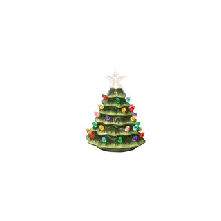 Christmas Tree Small Green LED Decorative Figurine