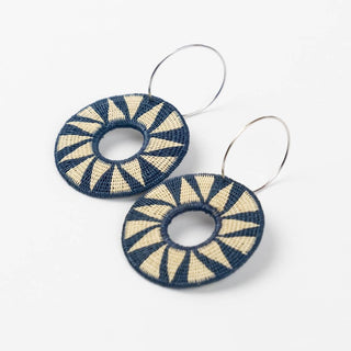 Navy Earrings TAVWE Collection