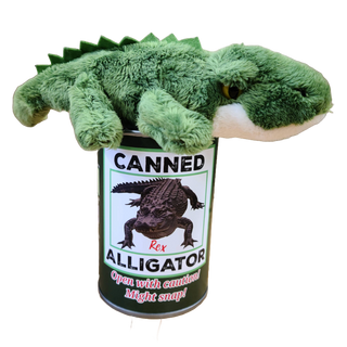Rex the Canned Alligator