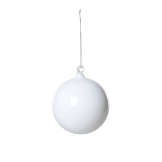 Park Hill Collection Snowdrift Glass Ball Ornament