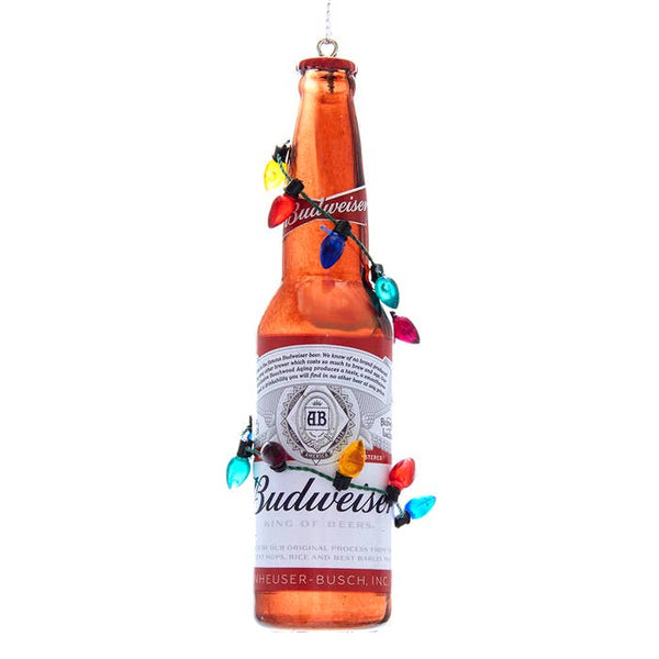 Alcohol: Budweiser Bottle Ornament