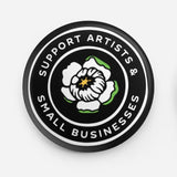 Button - Support Artists and Small Businesses
