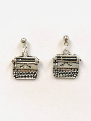 Typewriter Earrings: Studs