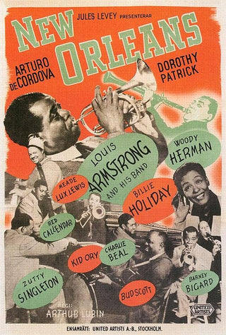 Art Print AP-301 Poster for New Orleans Jazz