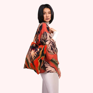Tulip Velvet Tote
