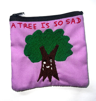 "Chalee" Hand Embroidered Pouches by Hmong Youth in Laos