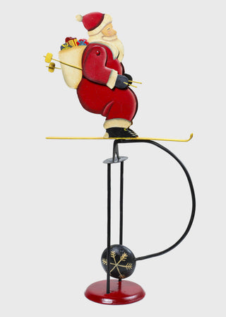 Skiing Santa Tabletop Skyhook