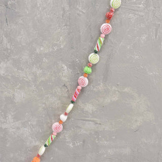 Frosted mixed Candy Garland 72''