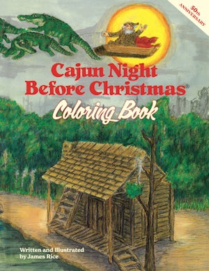 Cajun Night Before Christmas Coloring Book