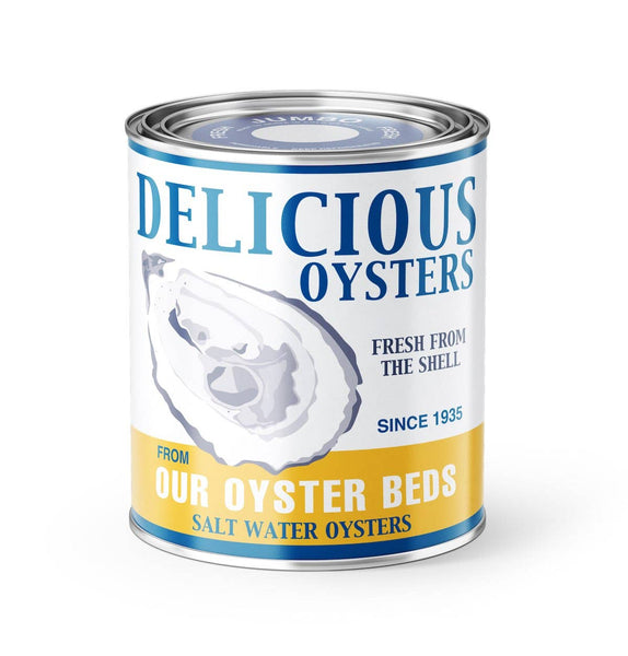 Vintage Oyster Style Candle - Delicious Oysters