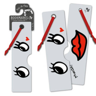 Pull-A-Face Bookmarks
