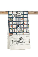 Kitchen Towel - French Quarter Map