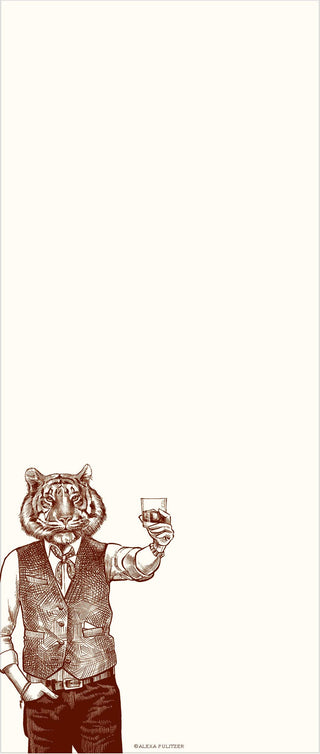 Tiger Toast Long Pad | Alexa Pulitzer
