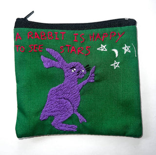 "Chalee" Hand Embroidered Pouches by Hmong Youth in Laos