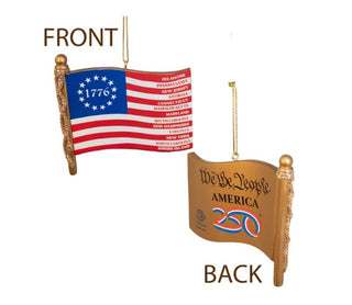 13 Colonies 1776 American Flag Ornament