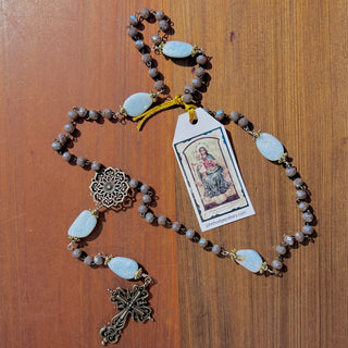 Amazonite Rosary by John Hodge