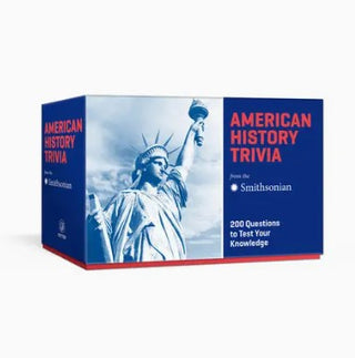 Smithsonian American History Trivia Card Deck
