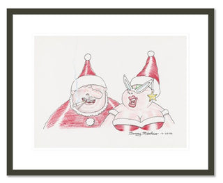Vic and Nat'ly as Mr. and Mrs. Claus