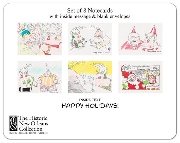 BUNNY MATTHEWS HOLIDAY BOXED CARDS (SET OF 12)