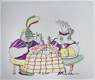 Bunny Matthews Mardi Gras Print : Masks