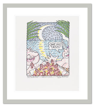 Vic and Nat'ly…Taste at the Lake Art Print