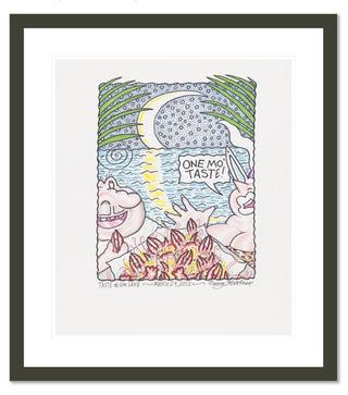 Vic and Nat'ly…Taste at the Lake Art Print