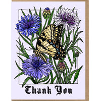 Thank You Butterfly Card by Mattea