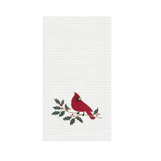 Cardinal Holly Kitchen Towel