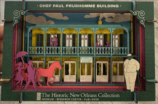 Chef Paul Prudhomme Building - Laser Cut Diorama