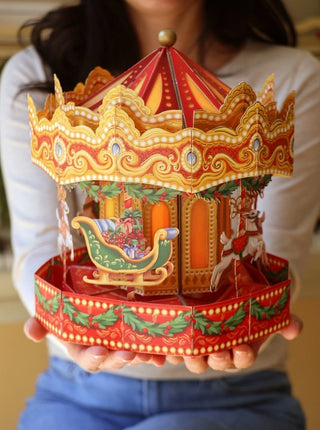 Christmas Carousel Pop-Up