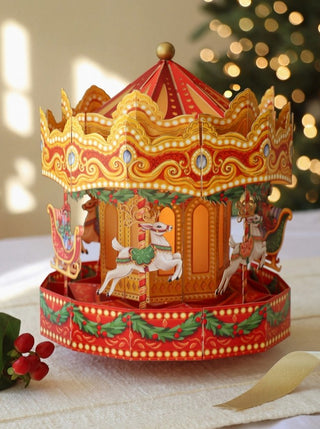 Christmas Carousel Pop-Up