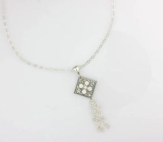 Cross and Clover Necklace