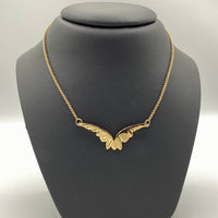 SMALL WINGS NECKLACE (14k VERMEIL)