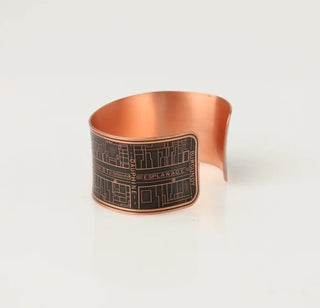 Esplanade Copper Cuff Bracelet