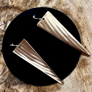 Hi-Hat Drop Arrow Earrings – Secondline Jewels