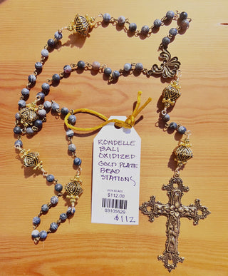 Rondelle Bali Rosary by John Hodge