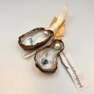 Pearl Oyster Ornament by John Hodge