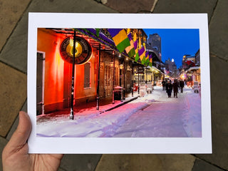 Sneaux Day Bourbon Street Print