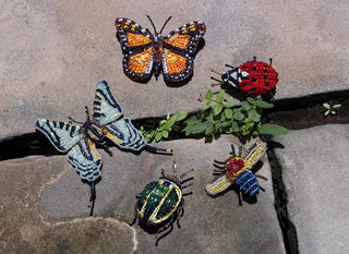 Scarce Swallowtail Brooch Pin
