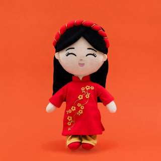 Vietnamese 'Hoa" Cultural Mini Doll