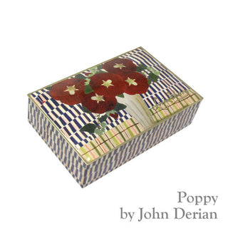 John Derian Poppy Chocolate Tin - 12 Piece