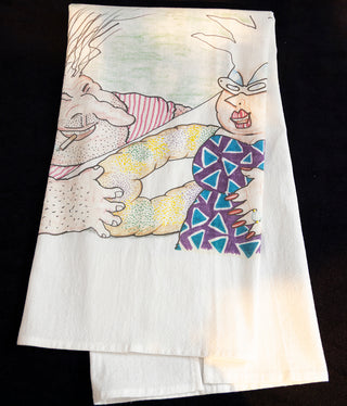 King Cake | Vic and Nat'ly Tea Towel