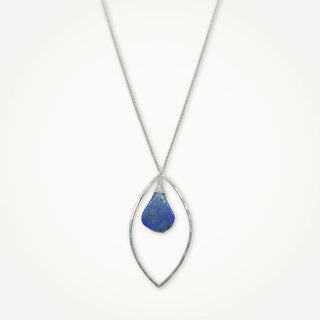 Marquise Necklace - Lapis Lazuli